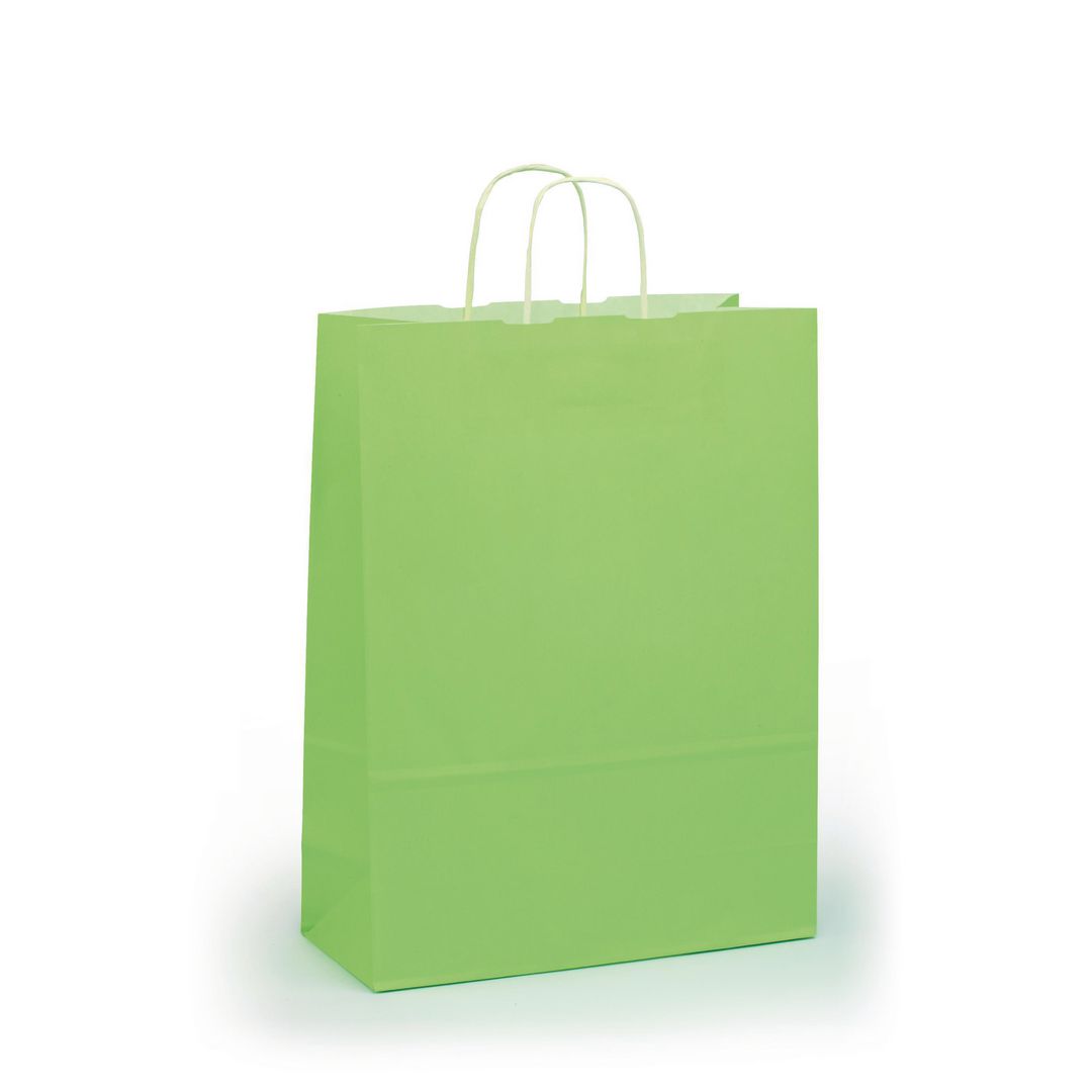 SOBER Bärkasse X-Small limegrön 250/fp | Emballage och lagerutrustning - Bärkassar och Påsar - Bärkasse - Papper | Kontorsexperten