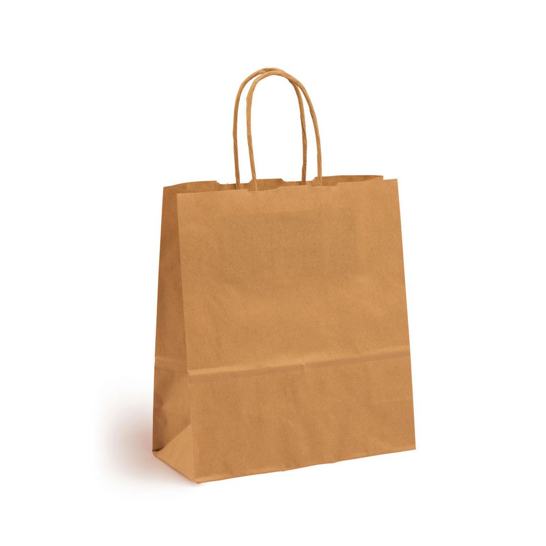 SOBER Bärkasse X-Small brun 250/fp | Emballage och lagerutrustning - Bärkassar och Påsar - Bärkasse - Papper | Kontorsexperten