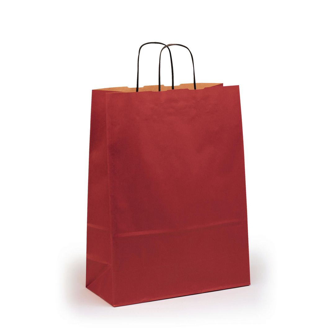 SOBER Bärkasse X-Small röd 250/fp | Emballage och lagerutrustning - Bärkassar och Påsar - Bärkasse - Papper | Kontorsexperten