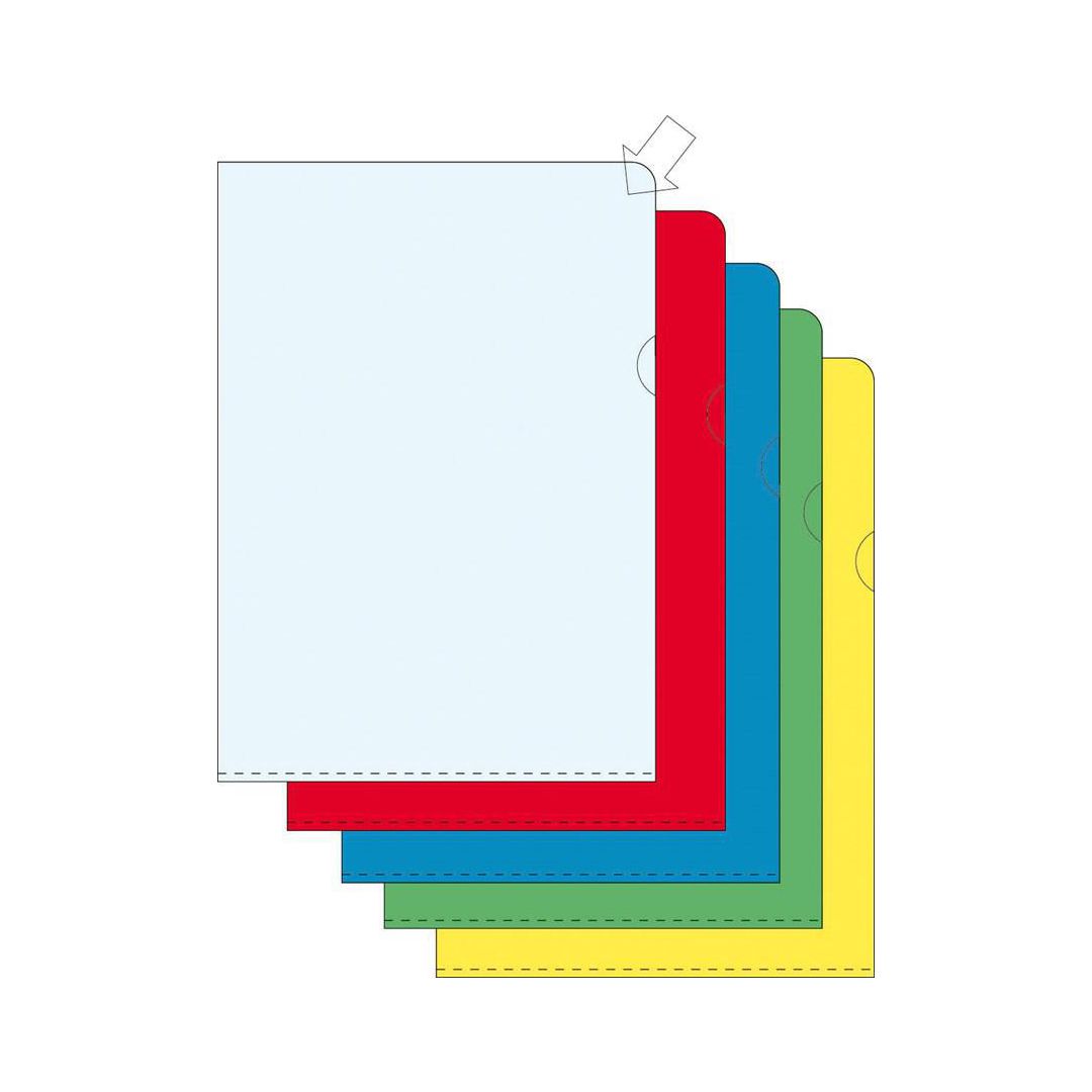 Aktmapp A4 0,12 transparent | Kontorsmaterial - Mappar och plastfickor - Plastmappar och aktmappar | Kontorsexperten