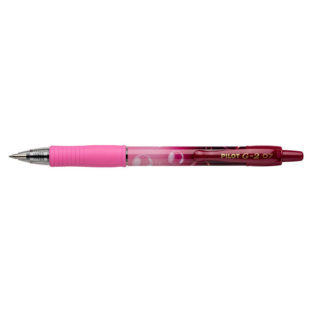 PILOT Gelpenna Bubble rosa G-2 0,7 blå | Kontorsmaterial - Pennor - Gelpennor | Kontorsexperten