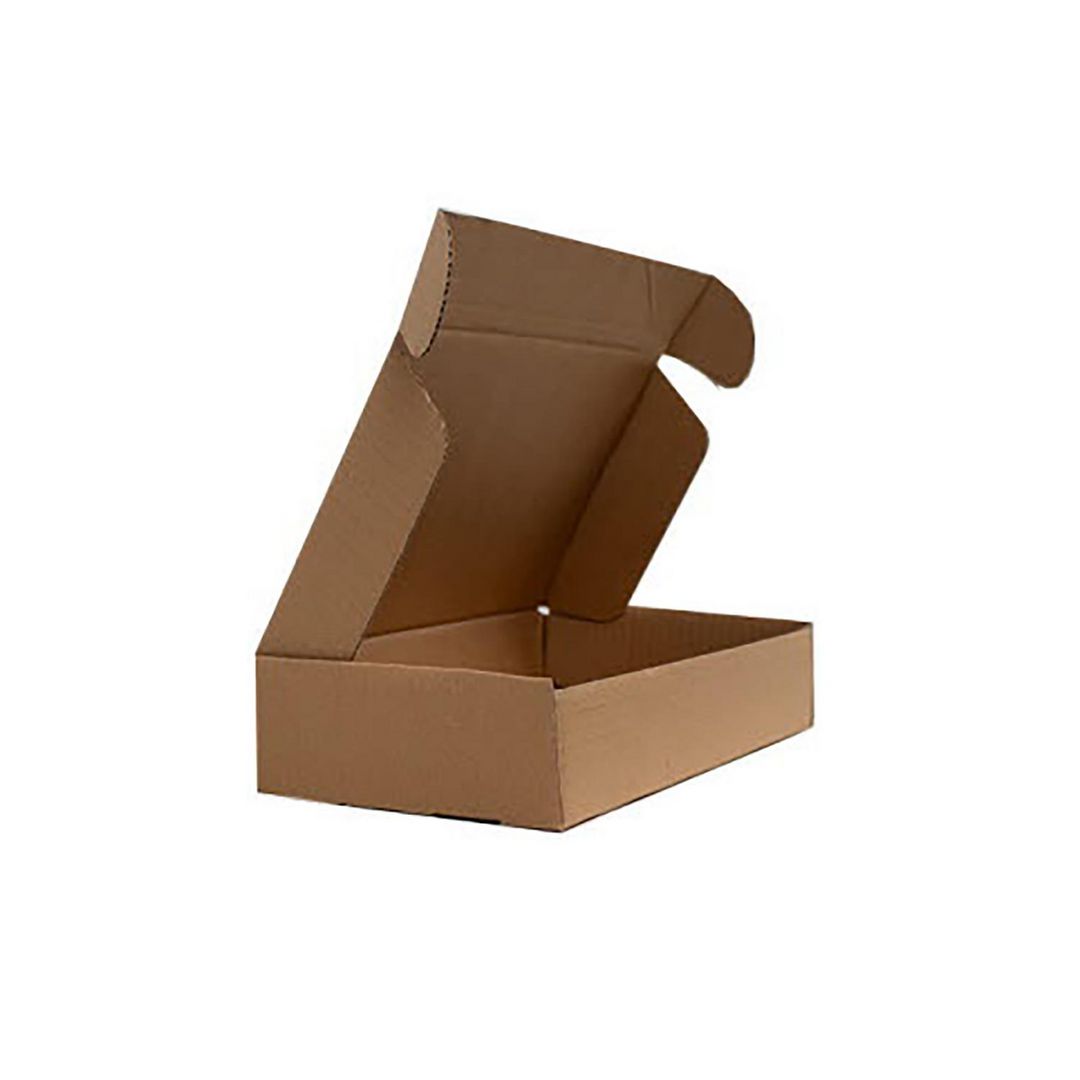 BOXON Självlåsande låda 250x170x55mm | Emballage och lagerutrustning - Lådor och well - E-handelslådor | Kontorsexperten