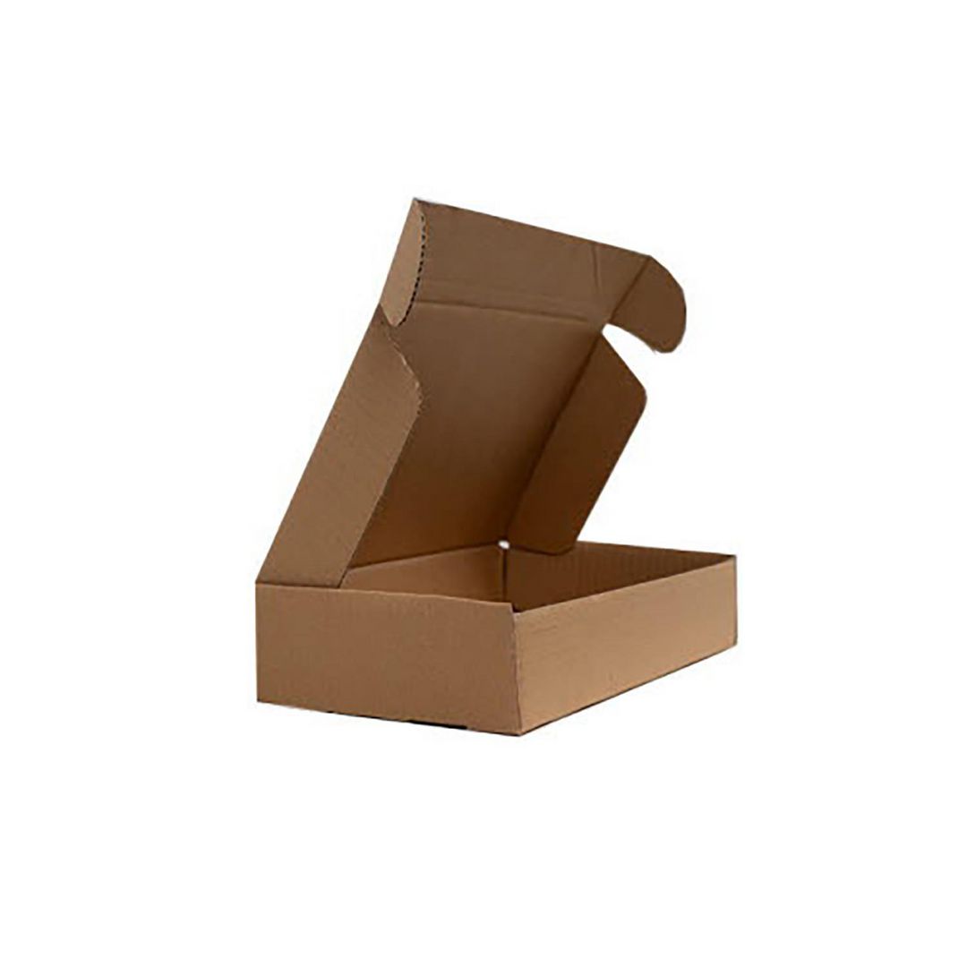 BOXON Självlåsande låda 320x270x65mm | Emballage och lagerutrustning - Lådor och well - E-handelslådor | Kontorsexperten