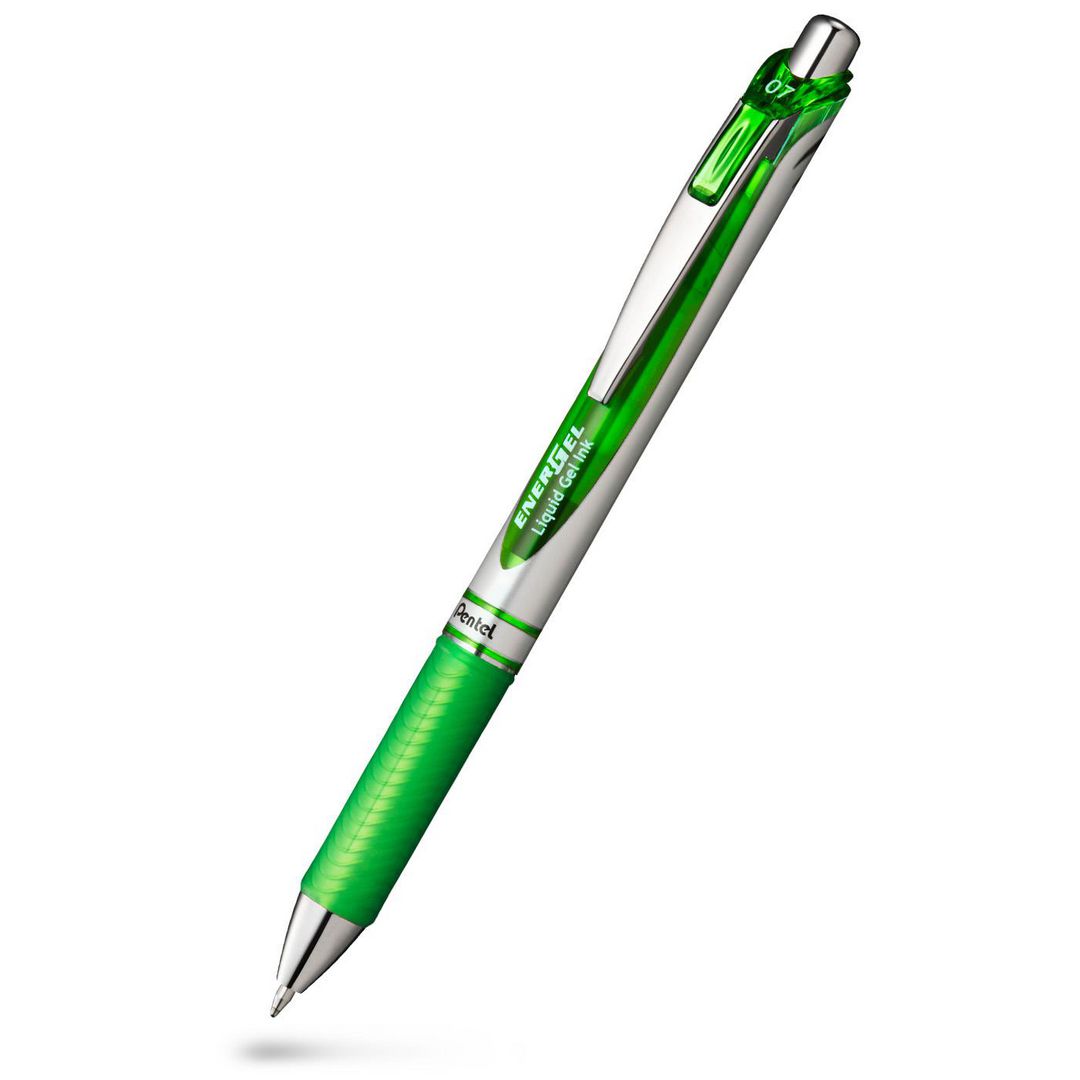 PENTEL Gelpenna EnerGel BL77 0,7 lj.grön | Kontorsmaterial - Pennor - Gelpennor | Kontorsexperten