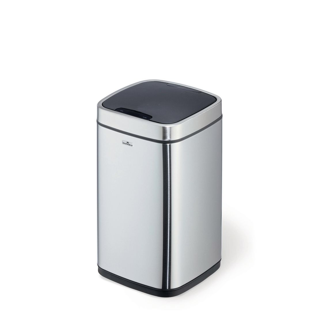 DURABLE Papperskorg med sensor No Touch 12L | Städ och hygien - Avfallshantering och källsortering - Papperskorgar | Kontorsexperten