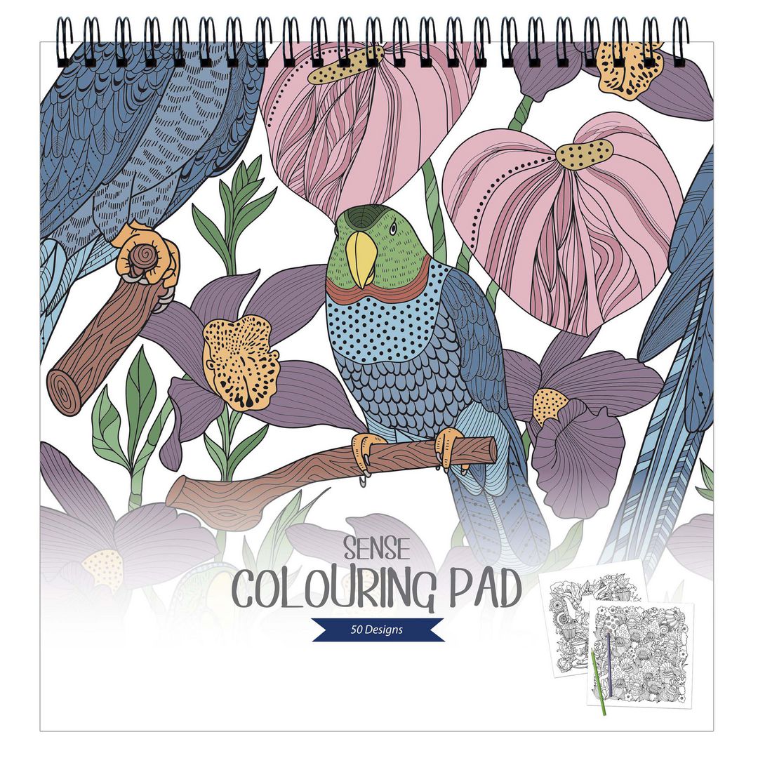 SENSE Målarblock för vuxna | Skola och förskola - Bild och form - Ritblock och målarböcker | Kontorsexperten