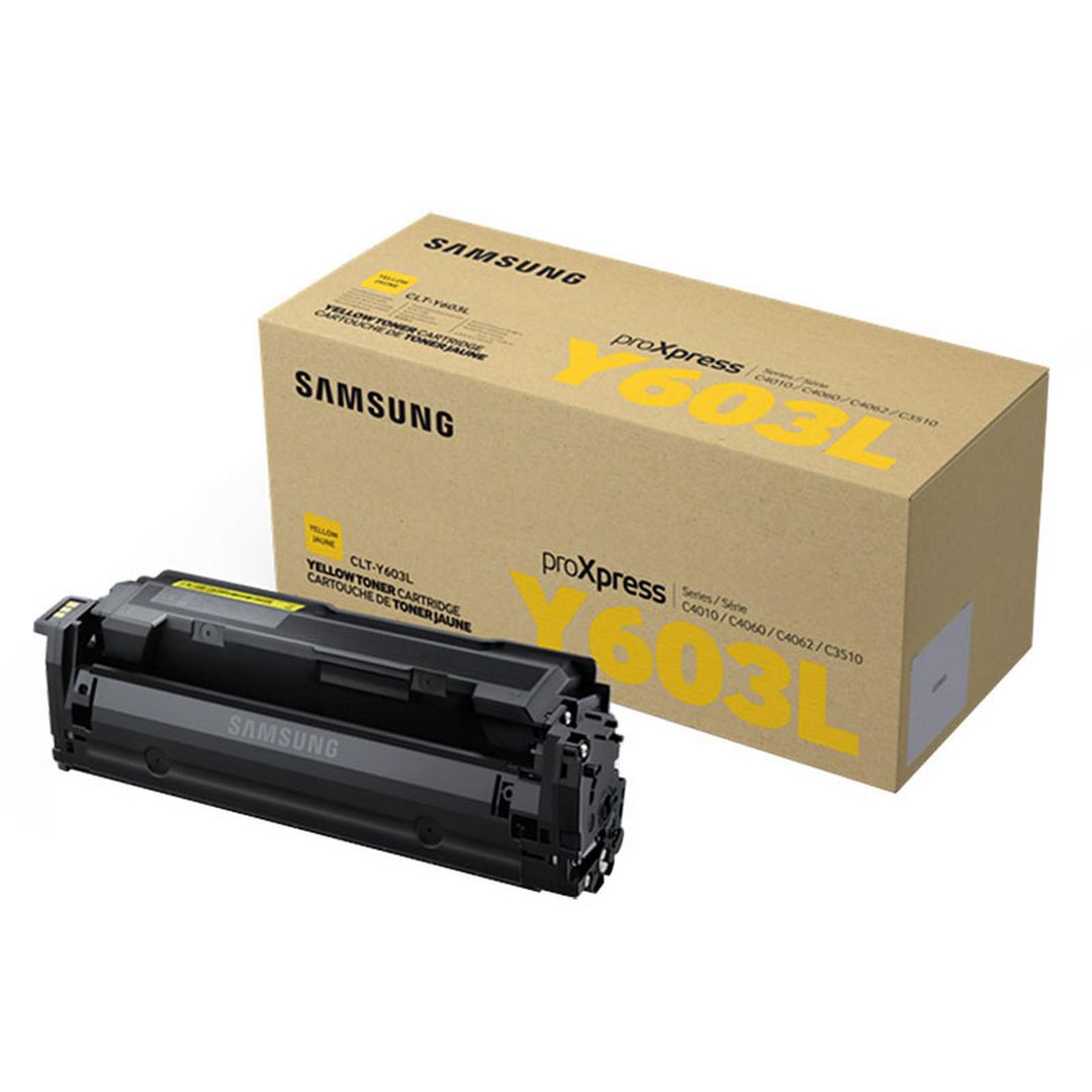 SAMSUNG Toner CLT-Y603L SU557A 10K gul | Toner och bläck - Tonerkassetter - Toner Samsung | Kontorsexperten
