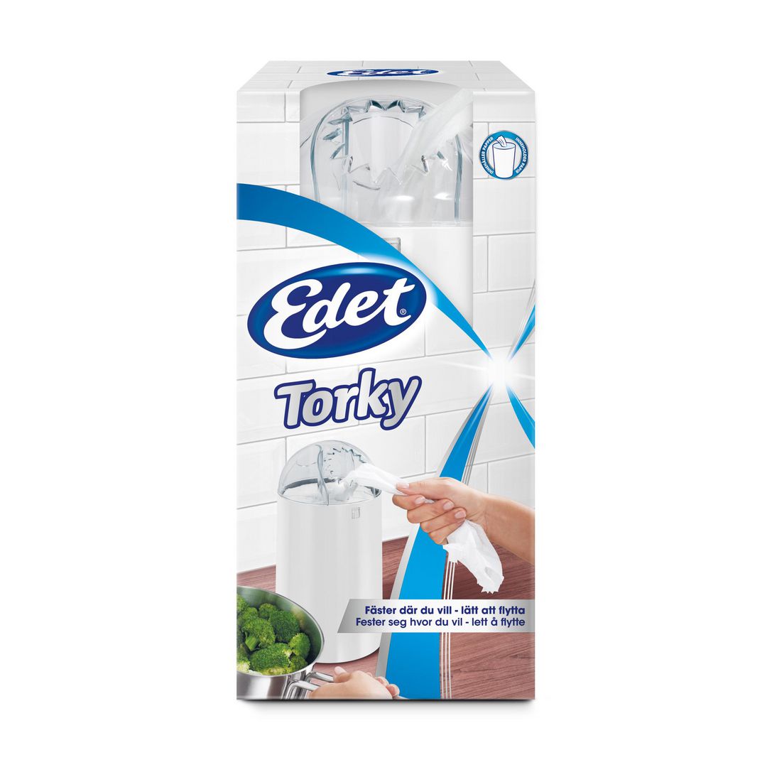 LOTUS Dispenser Torky vit | Städ och hygien - Toalettpapper och torkpapper - Hållare - Torkrullar | Kontorsexperten