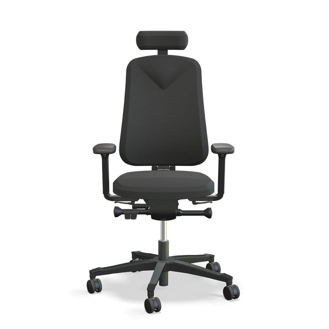 LANAB DESIGN Kontorsstol Höganäs 280 svart | Kontorsmöbler och inredning - Stolar och sittmöbler - Kontorsstolar | Kontorsexperten