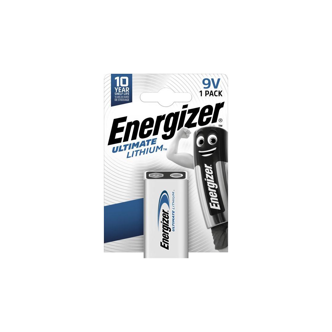 ENERGIZER Batteri Ultimate E 9,0 V | Kontorsmaskiner - Batterier - E/9V | Kontorsexperten