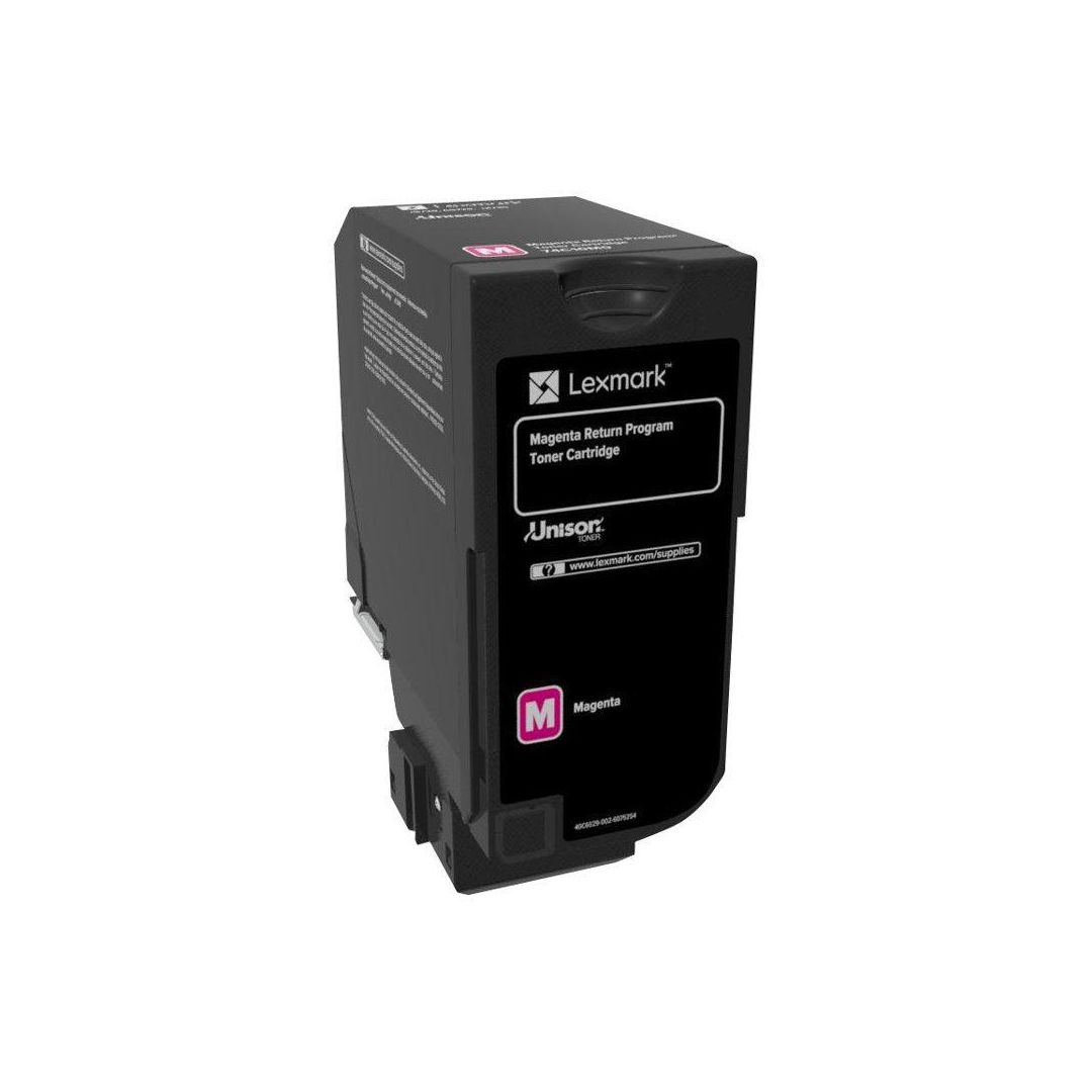 LEXMARK Toner 74C20M0 magenta | Toner och bläck - Tonerkassetter - Toner Lexmark | Kontorsexperten