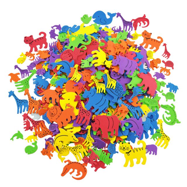 PLAYBOX Mjuka djur 500/fp | Skola och förskola - Hobbymaterial - Bokmärken och stickers | Kontorsexperten