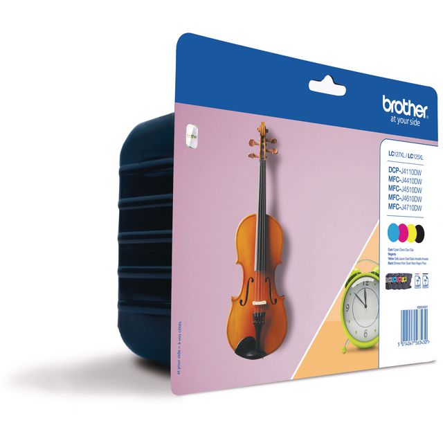 BROTHER Bläckpatron LC127XL/125XL 4/fp | Toner och bläck - Bläckpatroner - Bläckpatroner Brother | Kontorsexperten