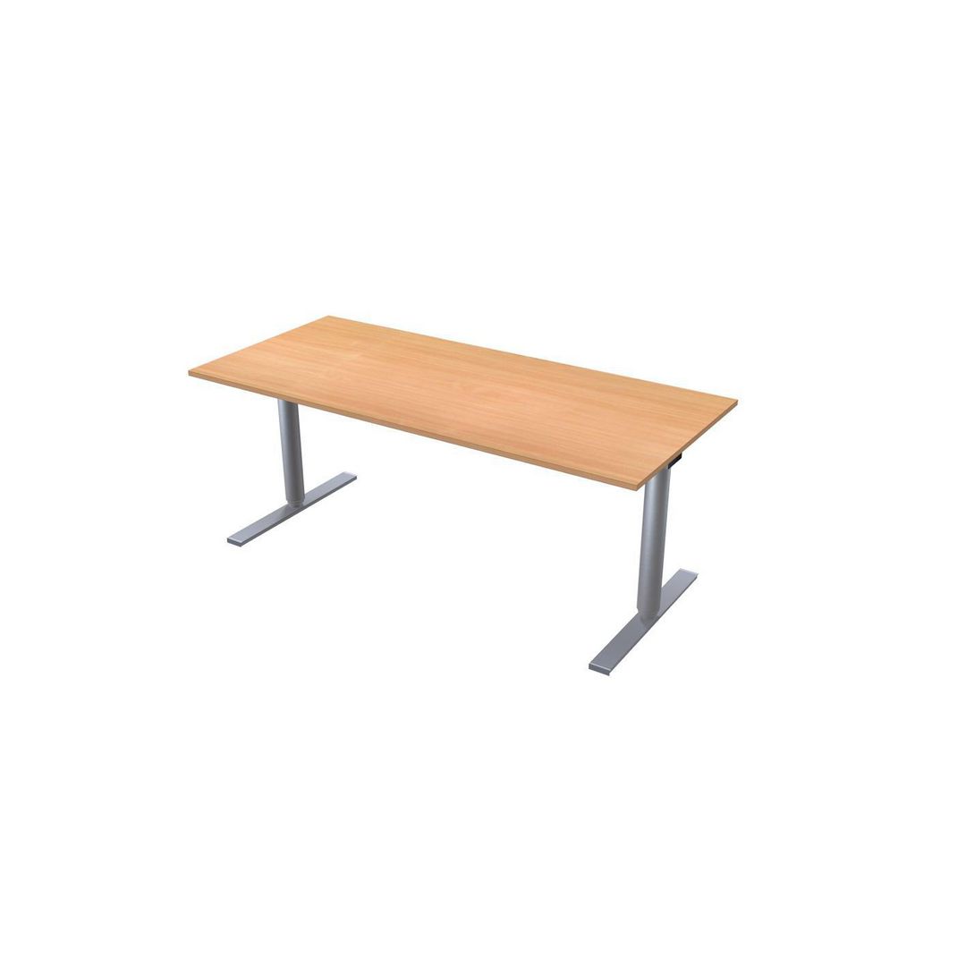 LANAB DESIGN Skrivbord El 1800x800mm bokla/gr | Kontorsmöbler och inredning - Bord och hurtsar - Skrivbord - Höj/sänkbar | Kontorsexperten