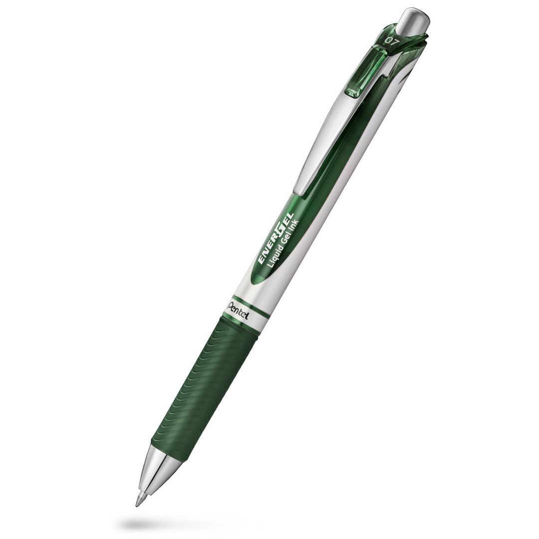 PENTEL Gelpenna EnerGel BL77 0,7 mörkgrön | Kontorsmaterial - Pennor - Gelpennor | Kontorsexperten