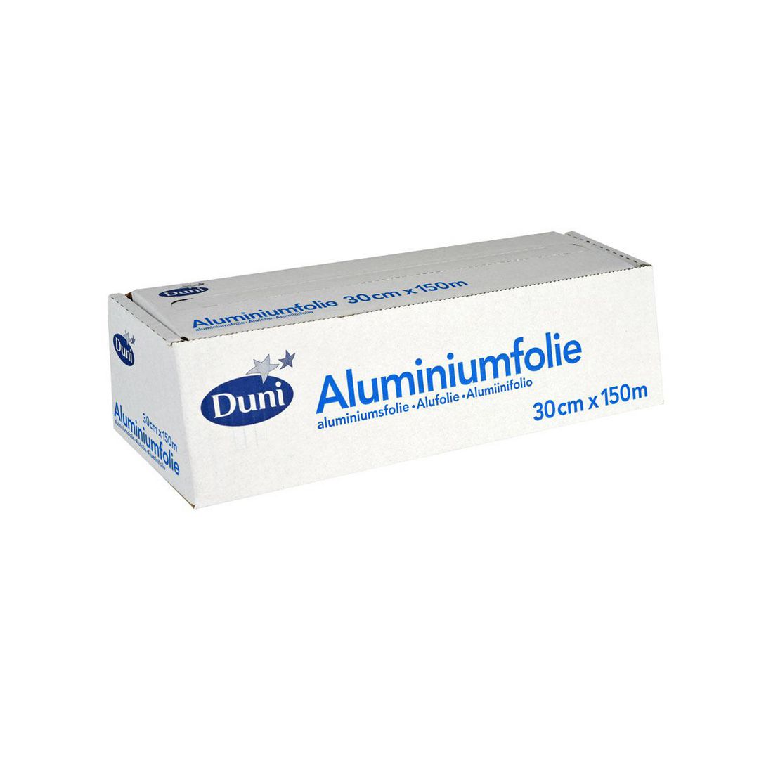 IDEAL STANDARD Alufolie DUNI Box 0,3x150m | Kök och servering - Plast- och aluminiumfolie - Aluminiumfolie | Kontorsexperten