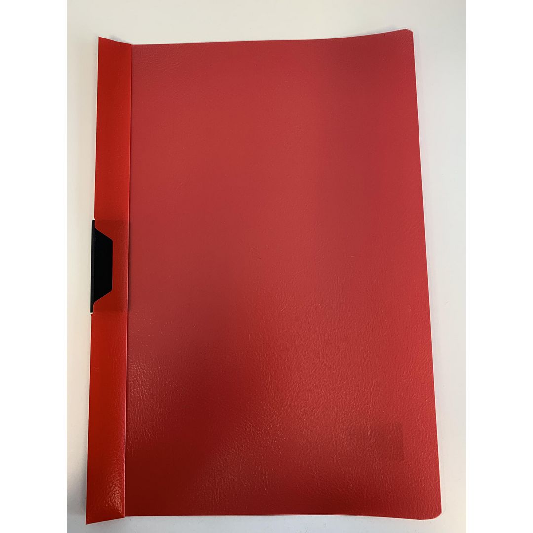 Klämmapp PP A4 6mm röd | Kontorsmaterial - Mappar och plastfickor - Klämmappar | Kontorsexperten
