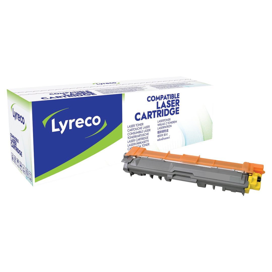 LYRECO Toner BROTHER TN241Y 1,4K gul | Toner och bläck - Tonerkassetter - Toner WeCare | Kontorsexperten