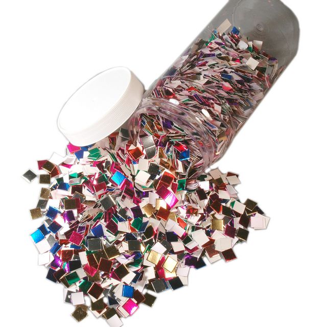 PLAYBOX Kartongmosaik 10x10mm metall 10000/fp | Skola och förskola - Hobbymaterial - Pyssel | Kontorsexperten