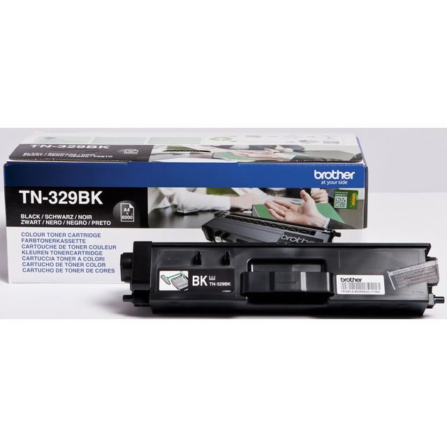 BROTHER Toner TN-329BK, svart | Toner och bläck - Tonerkassetter - Toner Brother | Kontorsexperten