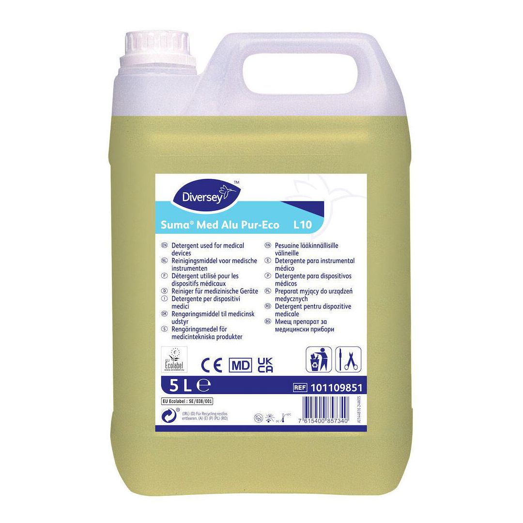 DIVERSEY Maskindisk SUMA Med Alu Pur-Eco L10 | Städ och hygien - Diskrengöring - Maskindiskmedel | Kontorsexperten
