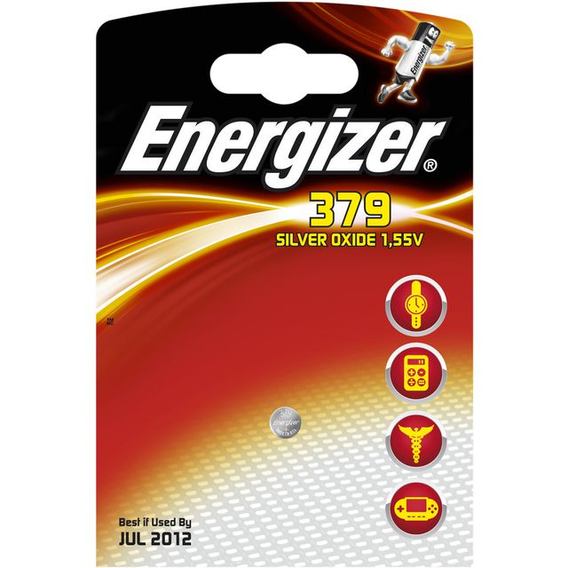 ENERGIZER Batteri Silveroxid 379 | Kontorsmaskiner - Batterier - Knappcellsbatterier | Kontorsexperten