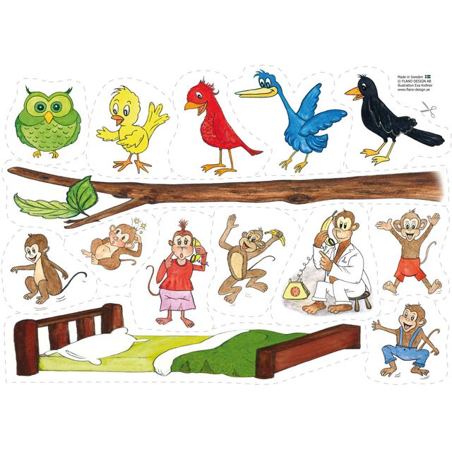 Flanosats rim och ramsor 2/fp | Skola och förskola - Lekmaterial - Flanellograf | Kontorsexperten