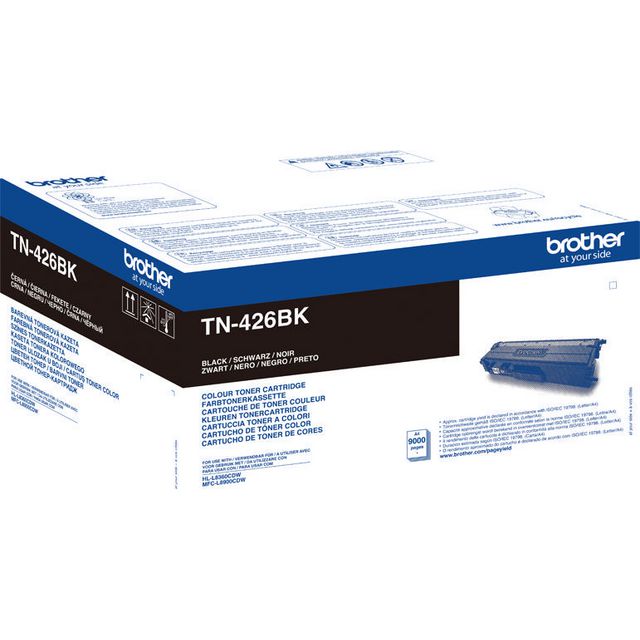 BROTHER Toner TN426BK Svart | Toner och bläck - Tonerkassetter - Toner Brother | Kontorsexperten