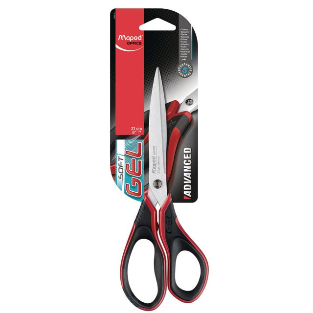 MAPED Sax advance gel 21cm | Kontorsmaterial - Till skrivbordet - Saxar - Kontor | Kontorsexperten