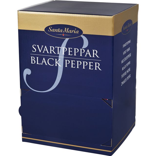 SANTA MARIA Svartpeppar portion 2g 1500/fp | Kök och servering - Ätbart - Socker kryddor och salt | Kontorsexperten