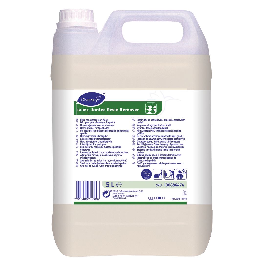 TASKI Golvrengöring Jontec Resin Remover 5L | Städ och hygien - Golvunderhåll - Golvrengöring | Kontorsexperten