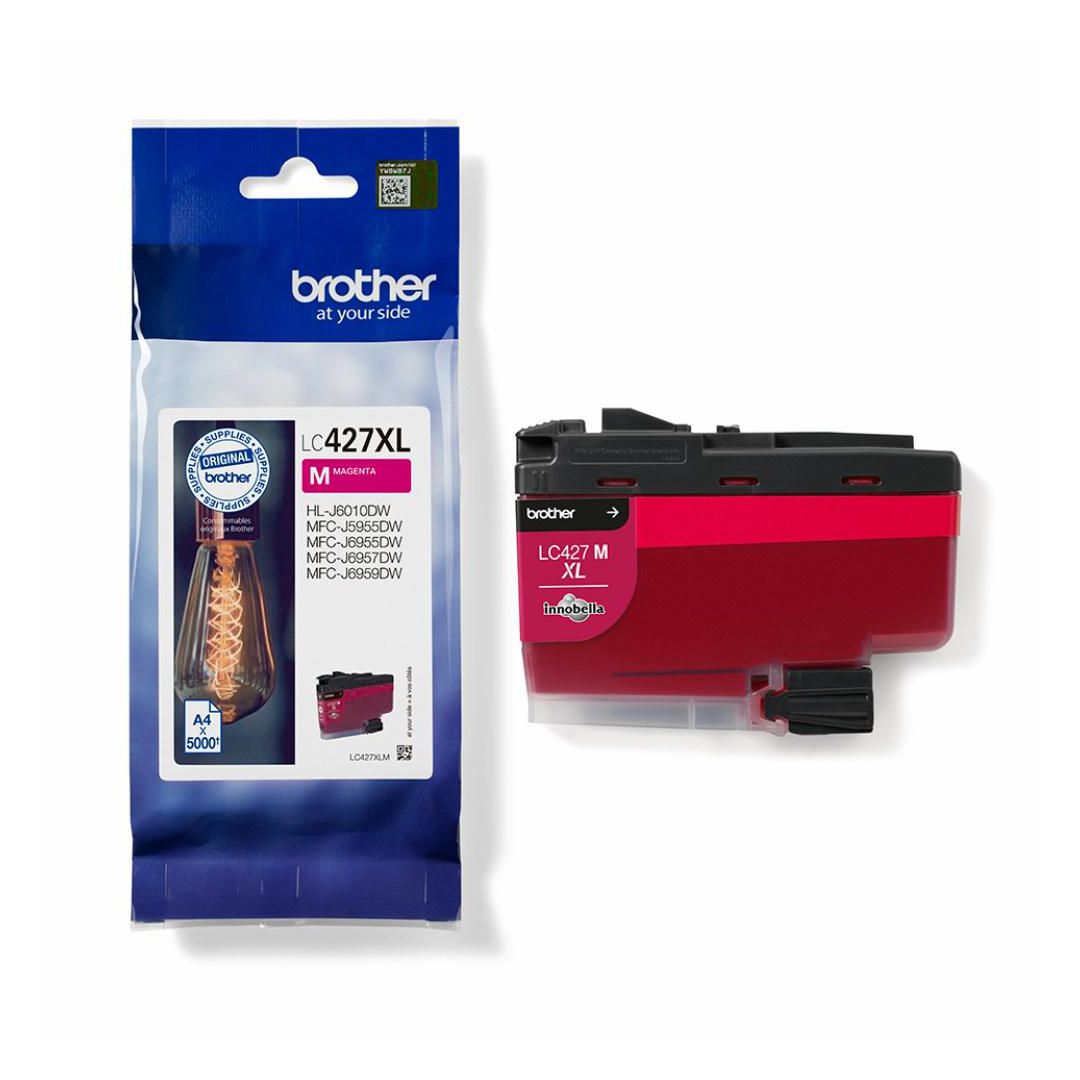 BROTHER Bläckpatron LC427XLM Magenta | Toner och bläck - Bläckpatroner - Bläckpatroner Brother | Kontorsexperten