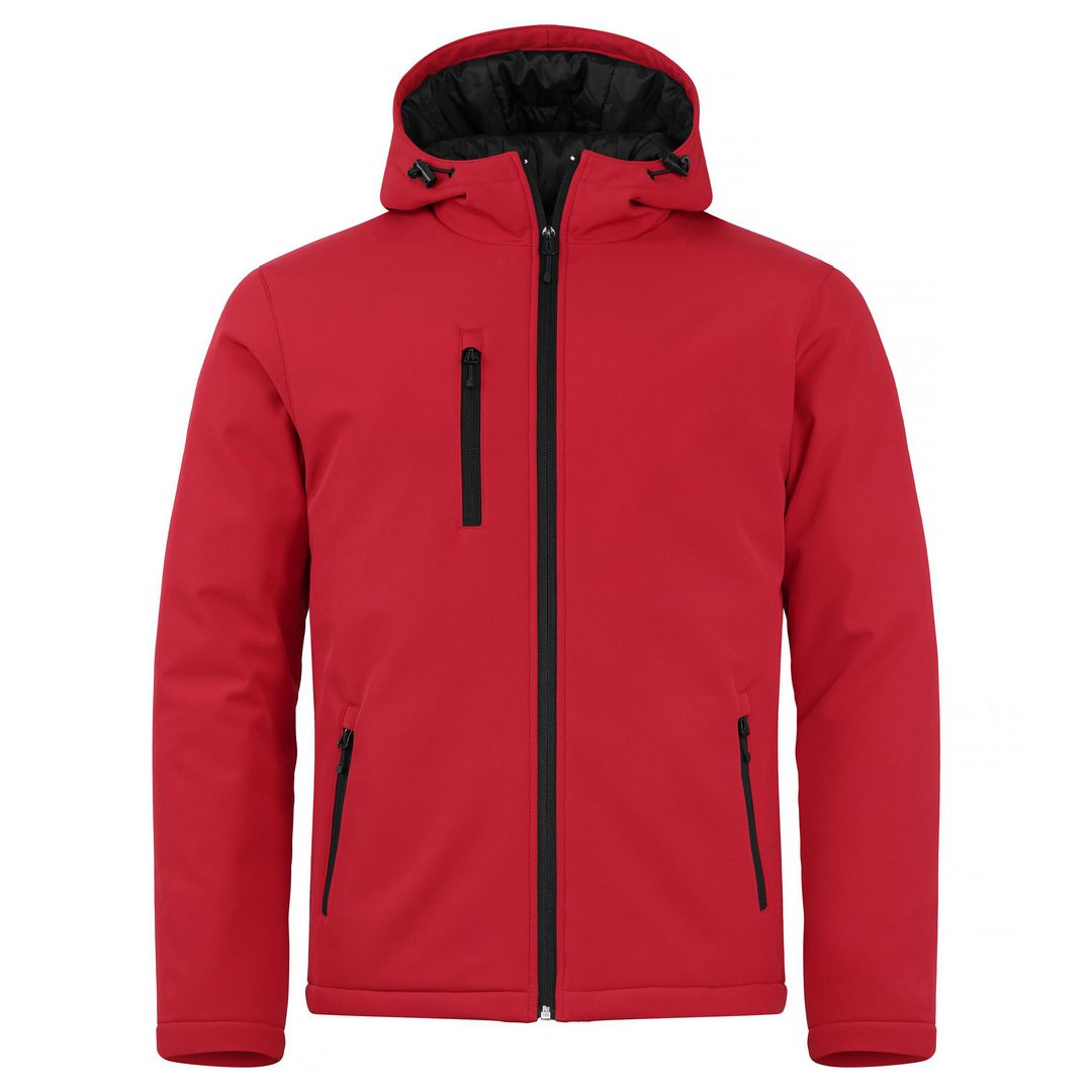 CLIQUE Softshelljacka Padded röd XS | Arbetskläder - Arbetsjackor - Softshelljackor | Kontorsexperten