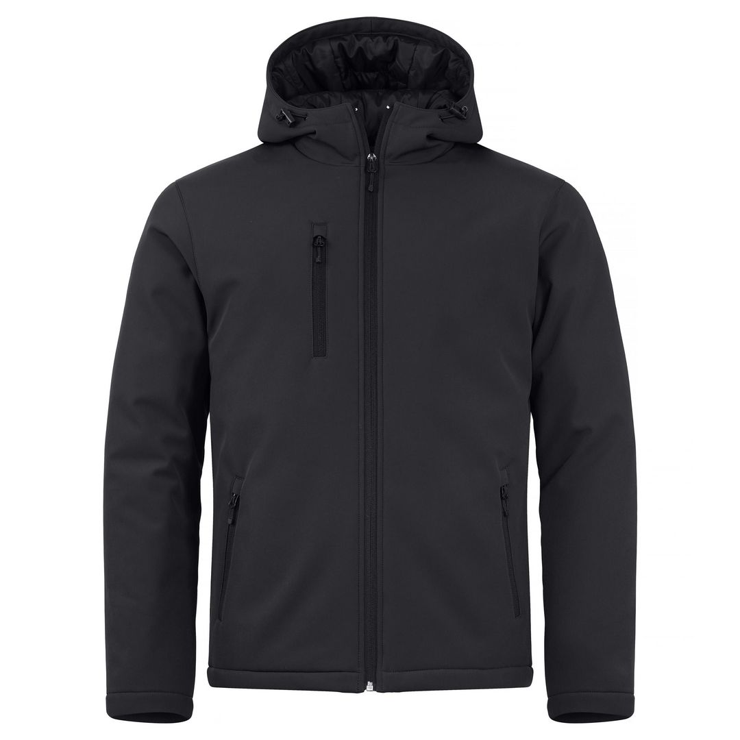 CLIQUE Softshelljacka Padded svart S | Arbetskläder - Arbetsjackor - Softshelljackor | Kontorsexperten