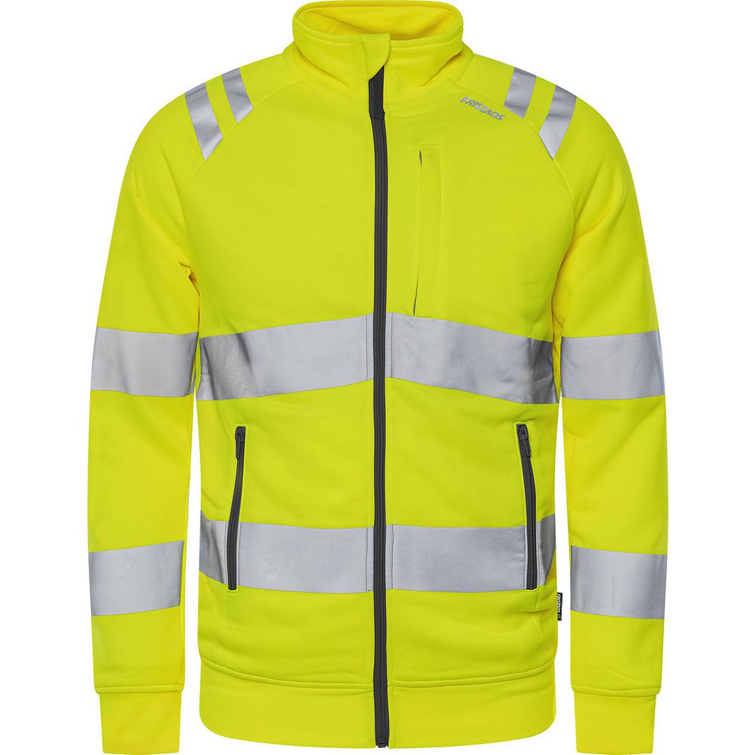 FRISTADS Sweatshirt varsel 7863 kl3 XL | Arbetskläder - Varselkläder - Varseltröjor | Kontorsexperten