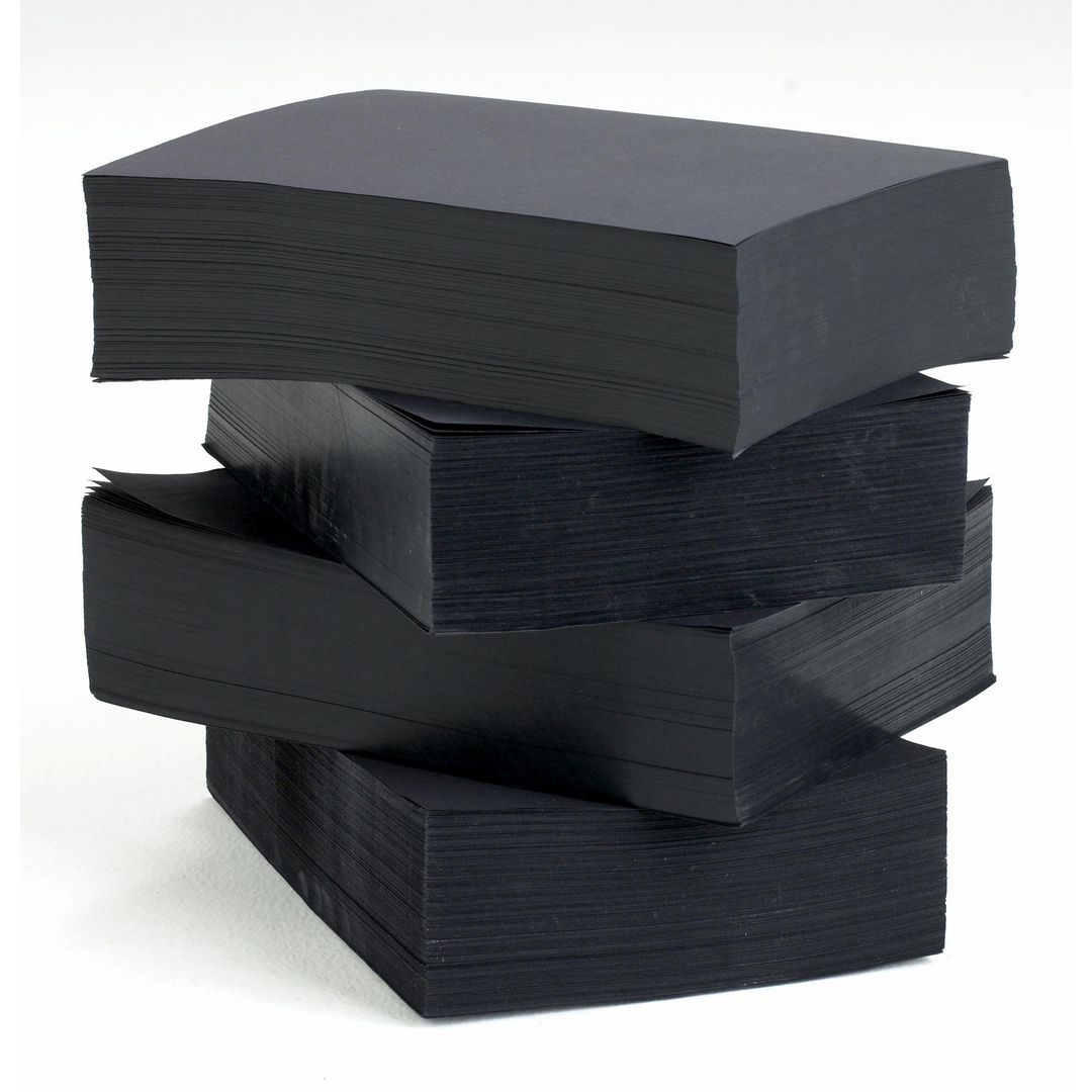 Tonpapper 250x320 mm svart 500/fp | Skola och förskola - Hobbypapper - Färgat | Kontorsexperten