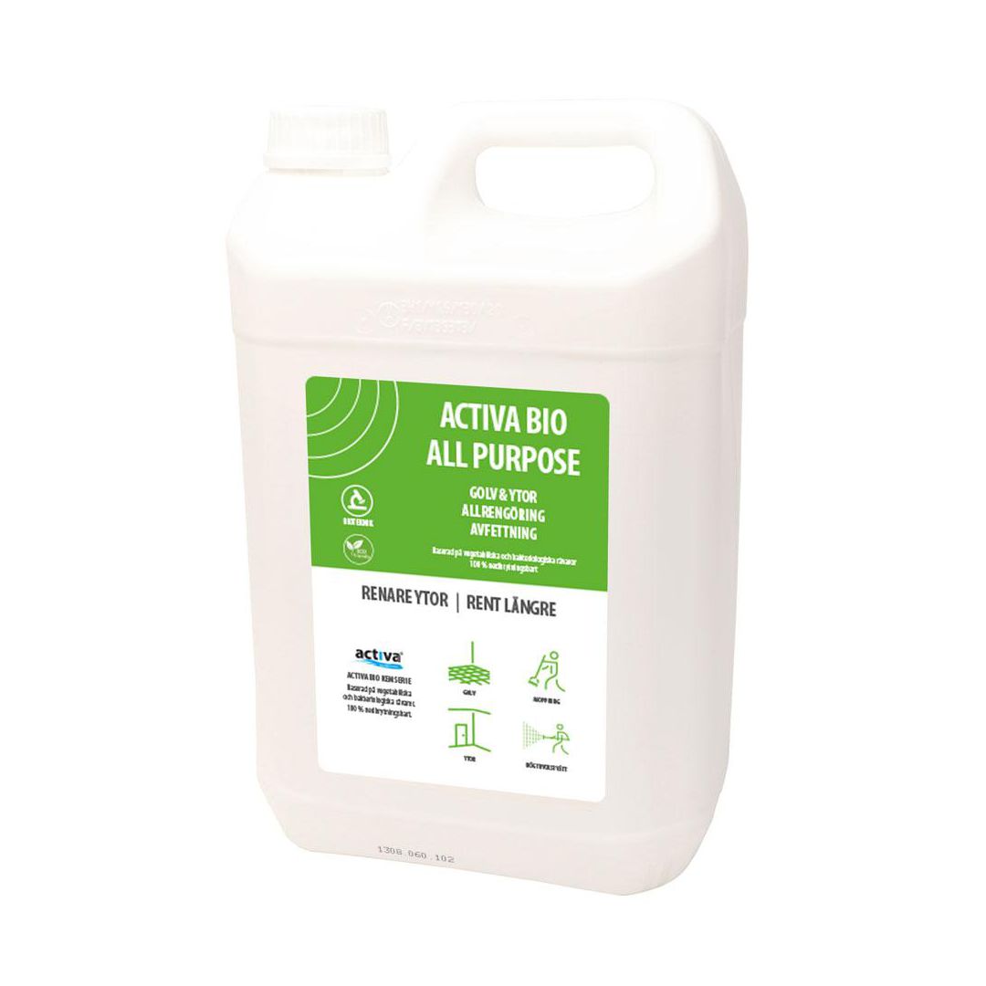 ACTIVA Allrengöring BIO All Purpose 5l | Städ och hygien - Rengöringsmedel - Allrent | Kontorsexperten