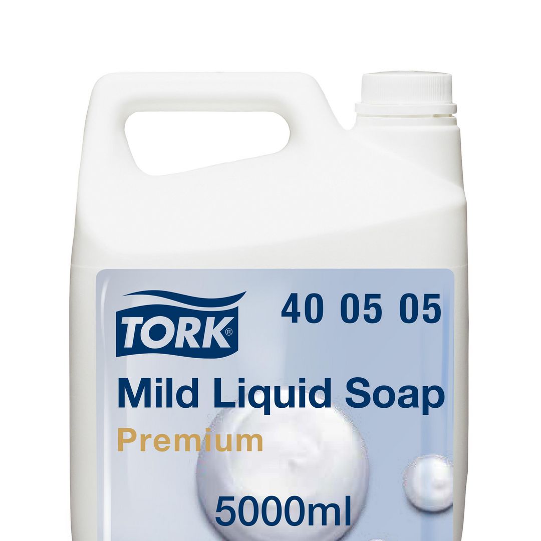 TORK Tvål Mild Handtvätt ljusgul 5L | Städ och hygien - Tvål och hygien - Hygiensystem - Tork | Kontorsexperten