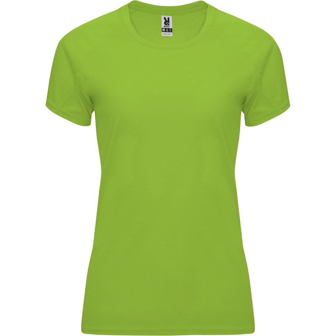 ROLY T-shirt funktion bahrain dam lime XL | Arbetskläder - Arbetströjor - T-shirts | Kontorsexperten