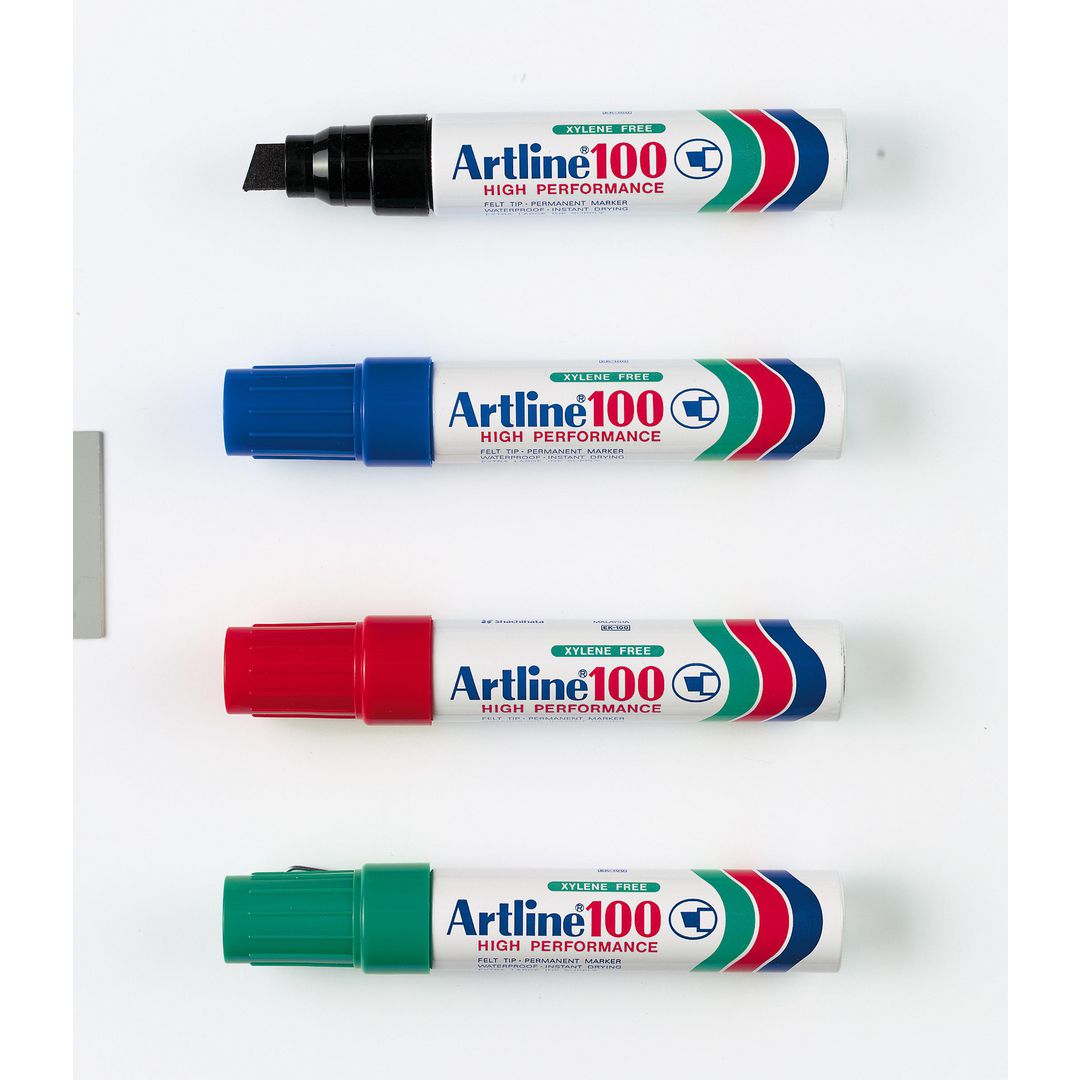 ARTLINE Märkpenna Sned 100 12,0 blå | Kontorsmaterial - Pennor - Märkpennor - Skuren spets | Kontorsexperten