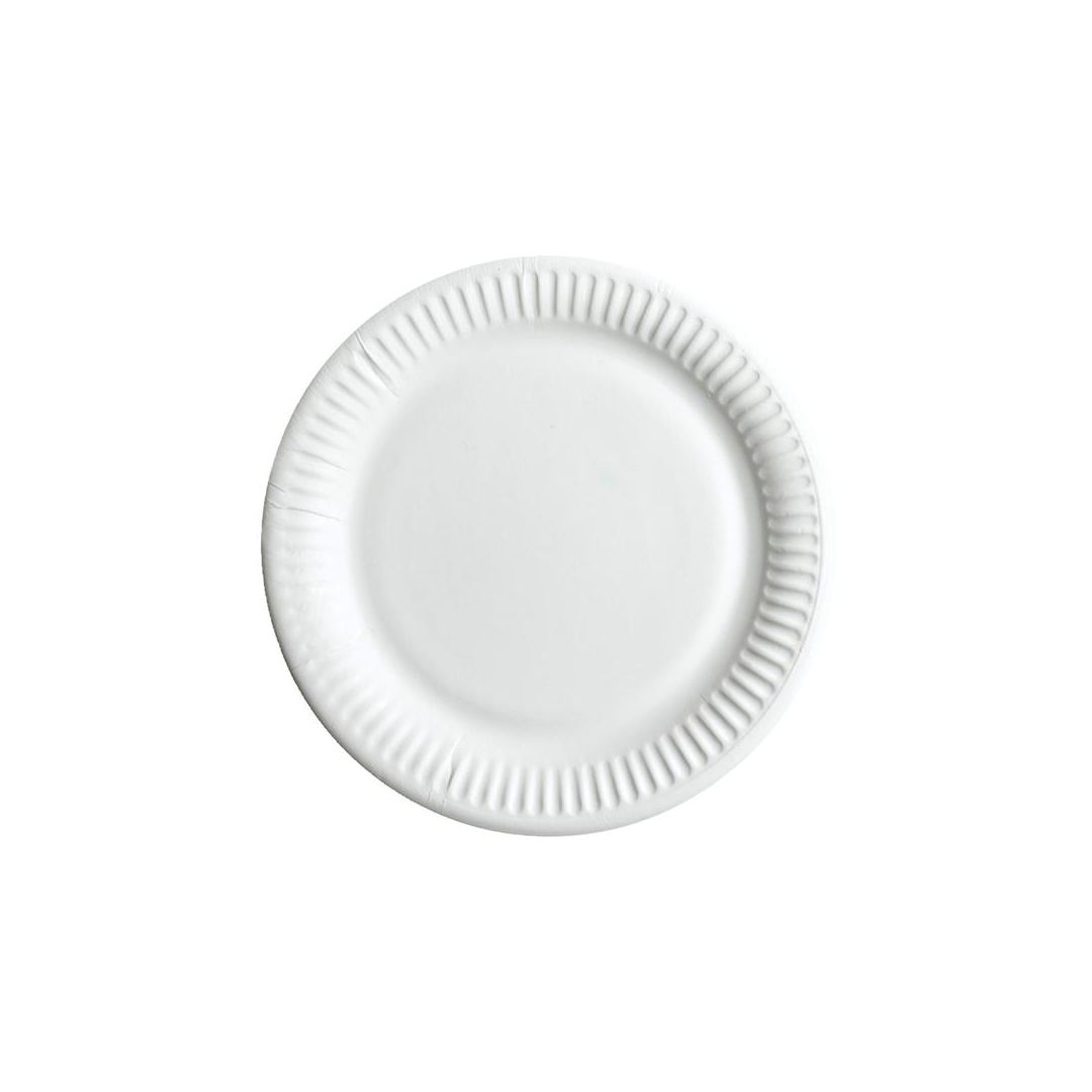 HUHTAMAKI Tallrik papper 23cm Svanen 50/fp | Kök och servering - Engångsartiklar - Tallrikar - Papper | Kontorsexperten