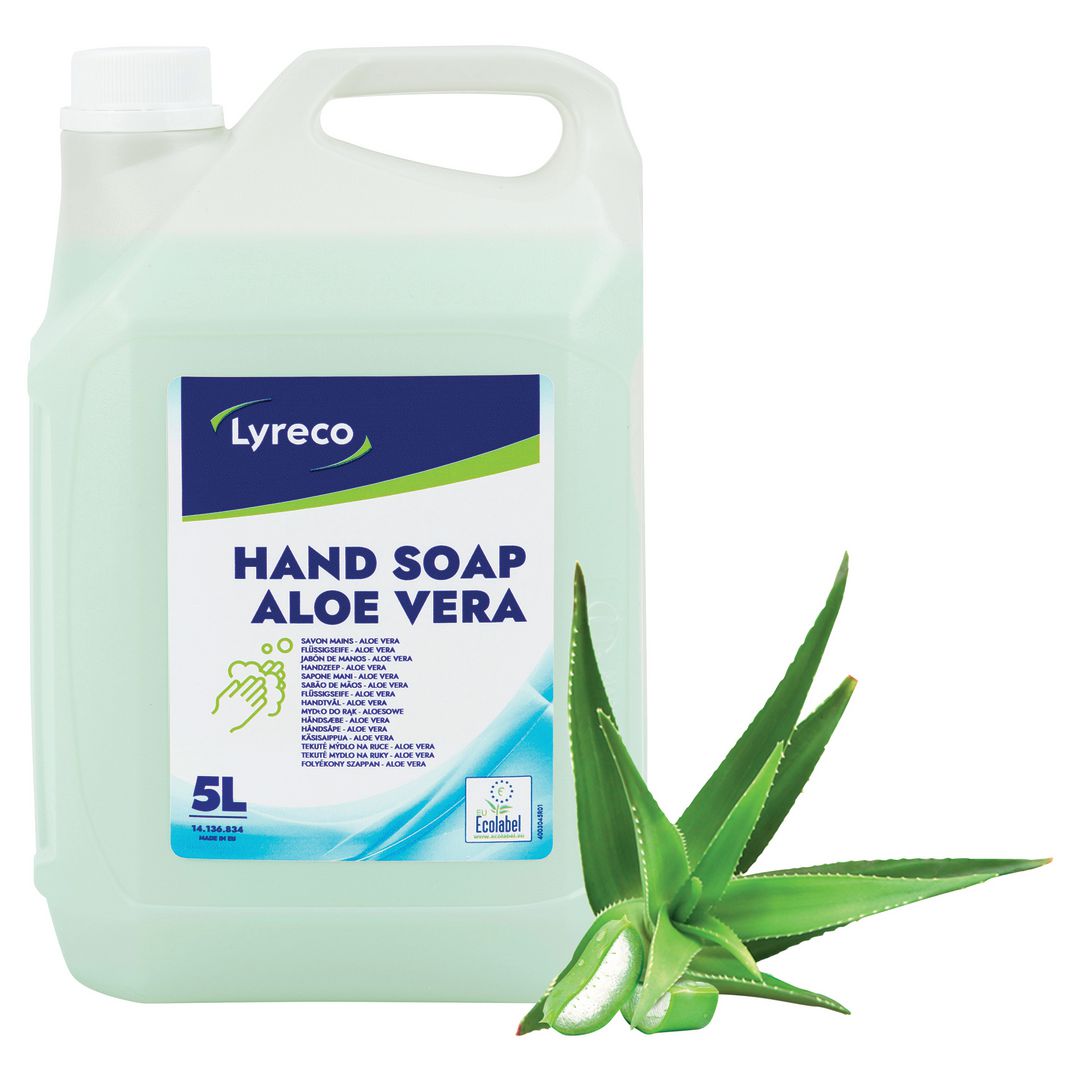 LYRECO Tvål Aloe Vera 5L | Städ och hygien - Tvål och hygien - Tvål - Flytande | Kontorsexperten