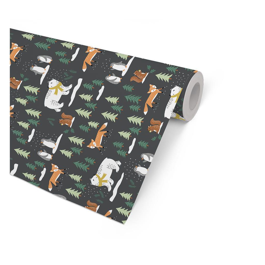 HEDLUNDS OF SWEDEN Julpapper 57cmx154m Winter Wood | Emballage och lagerutrustning - Presentinslagning - Presentpapper och Julpapper | Kontorsexperten