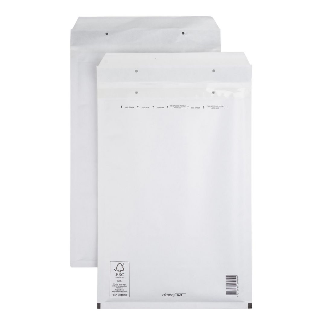 AIRPOC Bubbelpåse Nr 17 230x340mm remsa 100/fp | Emballage och lagerutrustning - Kuvert och postemballage - Bubbelpåsar | Kontorsexperten