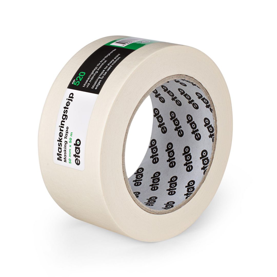 ETAB Maskeringstejp 520 50mmx50m | Emballage och lagerutrustning - Packtejper - Maskeringstejp | Kontorsexperten