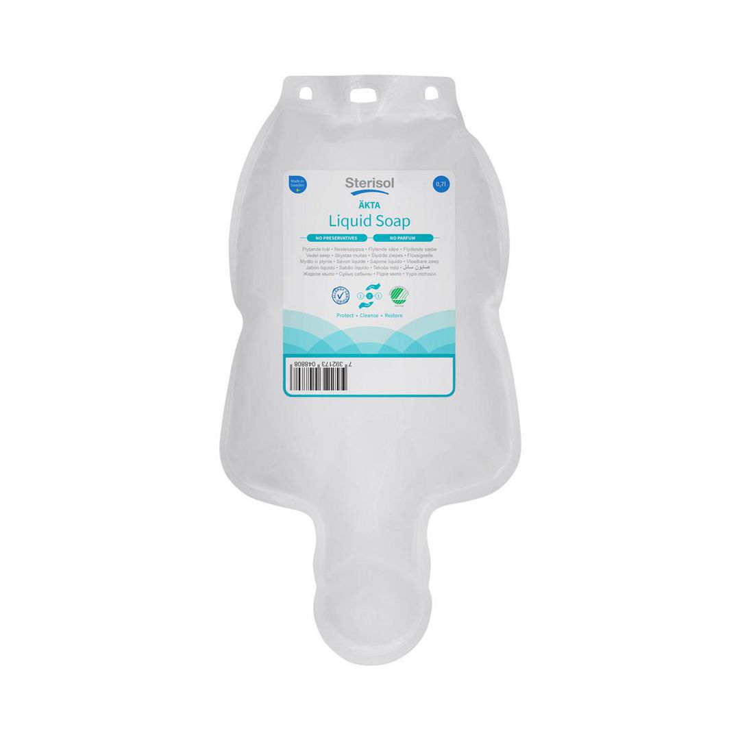 STERISOL Tvål ÄKTA oparfymerad 700ml | Städ och hygien - Tvål och hygien - Hygiensystem - Sterisol | Kontorsexperten