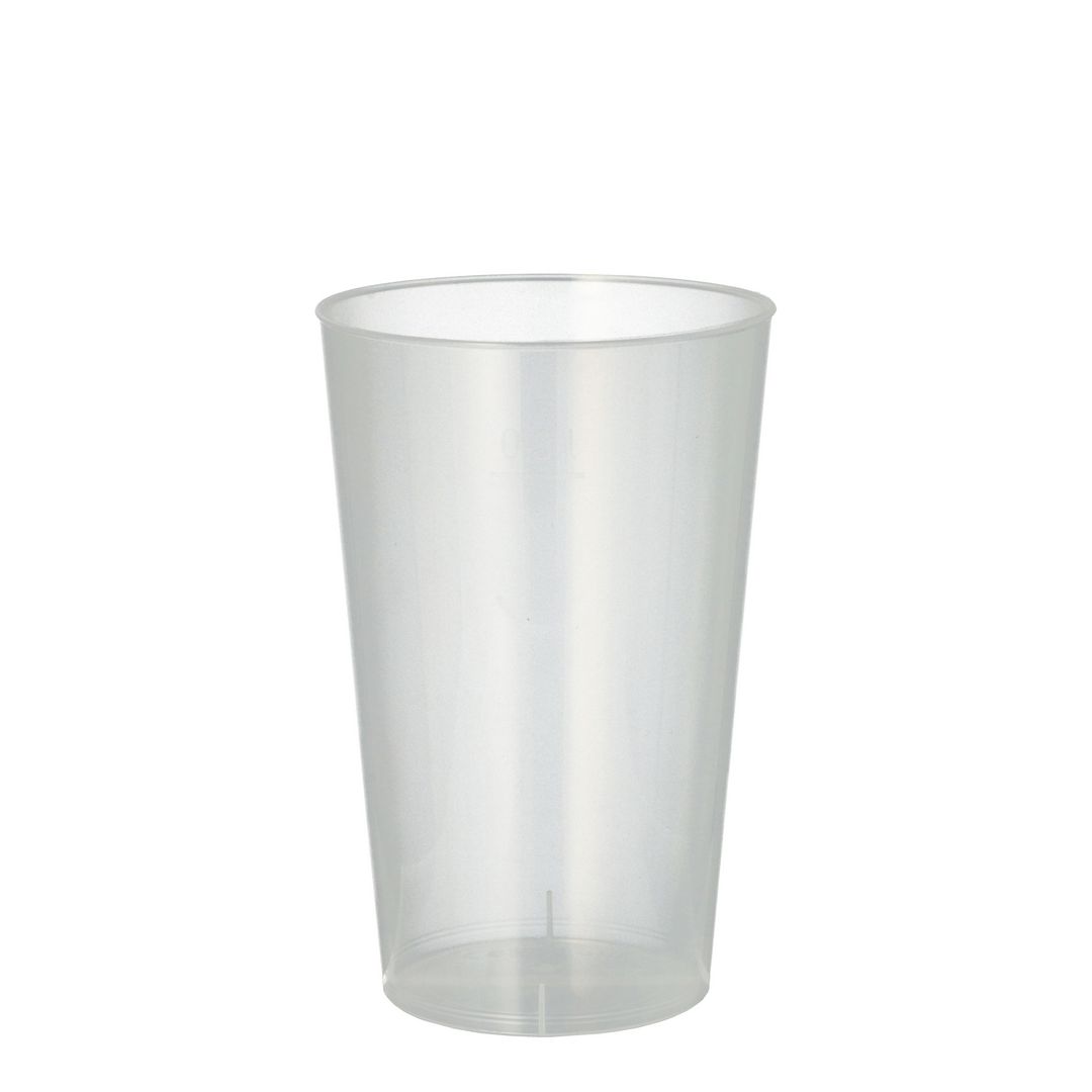 PAPSTAR Plastglas Återanvändbart 30cl 25/fp | Kök och servering - Engångsartiklar - Take Away | Kontorsexperten