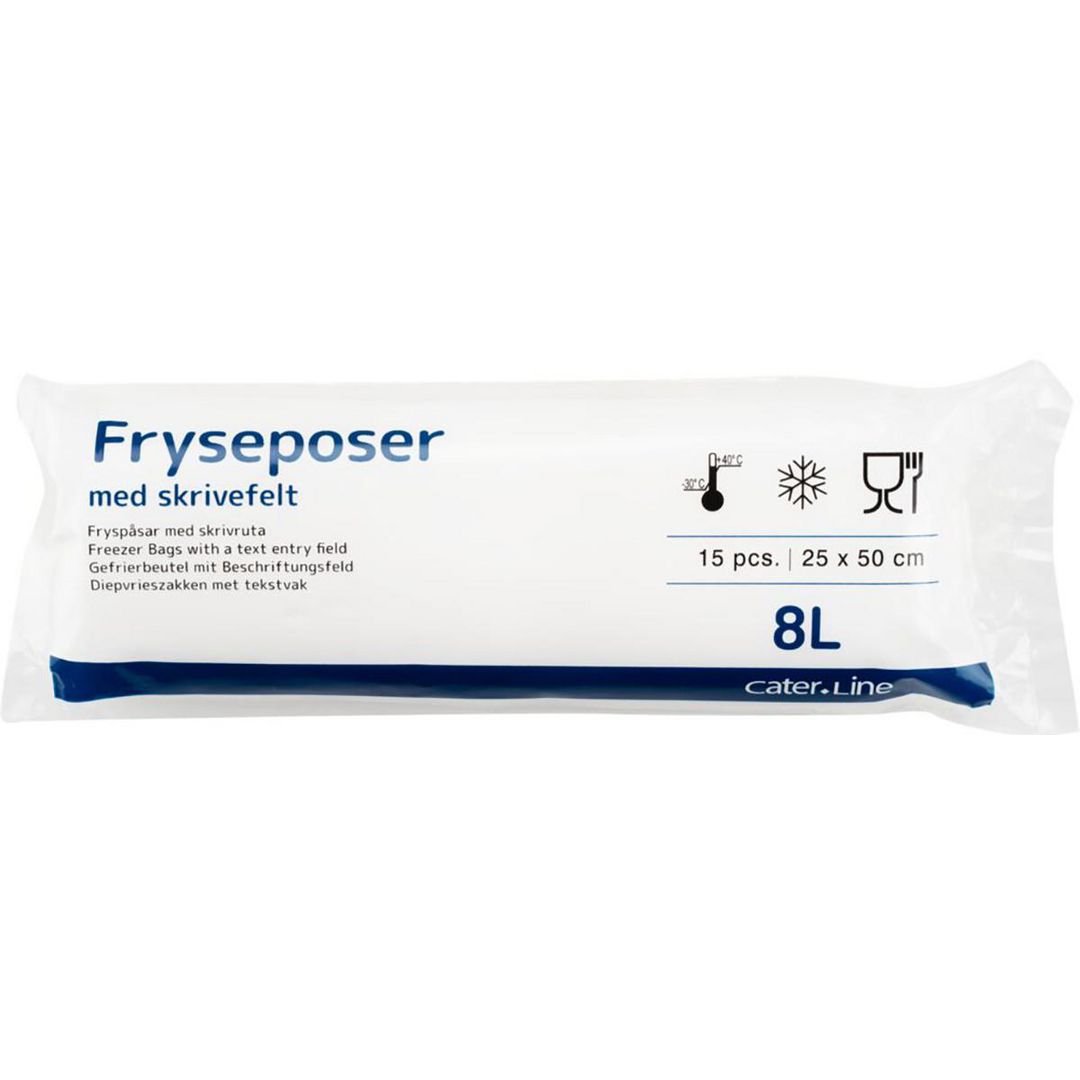 ABENA Fryspåse LDPE 8L 36my 15/rl | Kök och servering - Plast och fryspåsar - Fryspåsar | Kontorsexperten