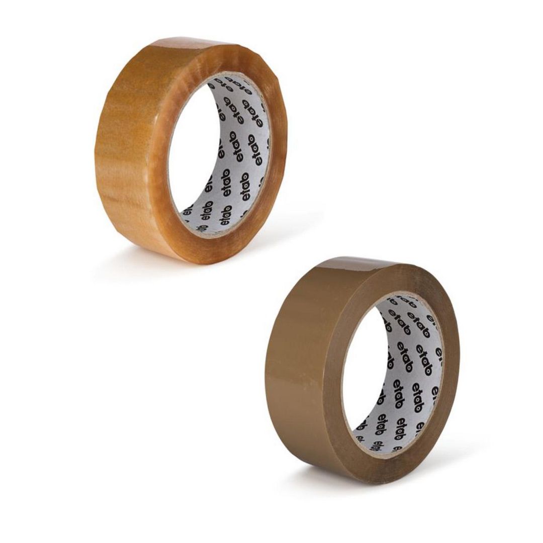 ETAB Packtejp PP 544 38mmx66m Klar 6/fp | Emballage och lagerutrustning - Packtejper - Packtejp PP | Kontorsexperten