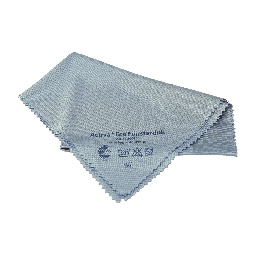 ACTIVA Fönsterduk ECO 50x40cm blå | Städ och hygien - Städdukar och diskdukar - Fönsterdukar | Kontorsexperten